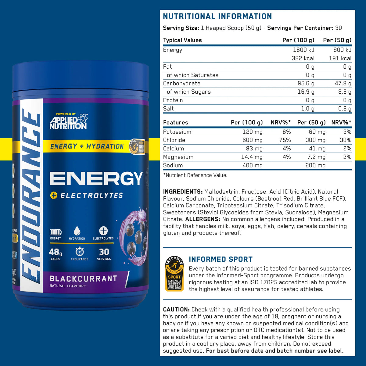 Endurance Energy & Hydration