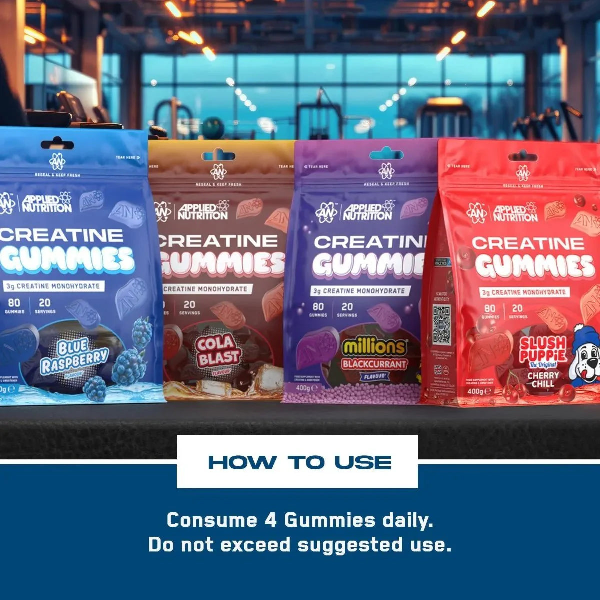 Creatine Gummies - Blackcurrant