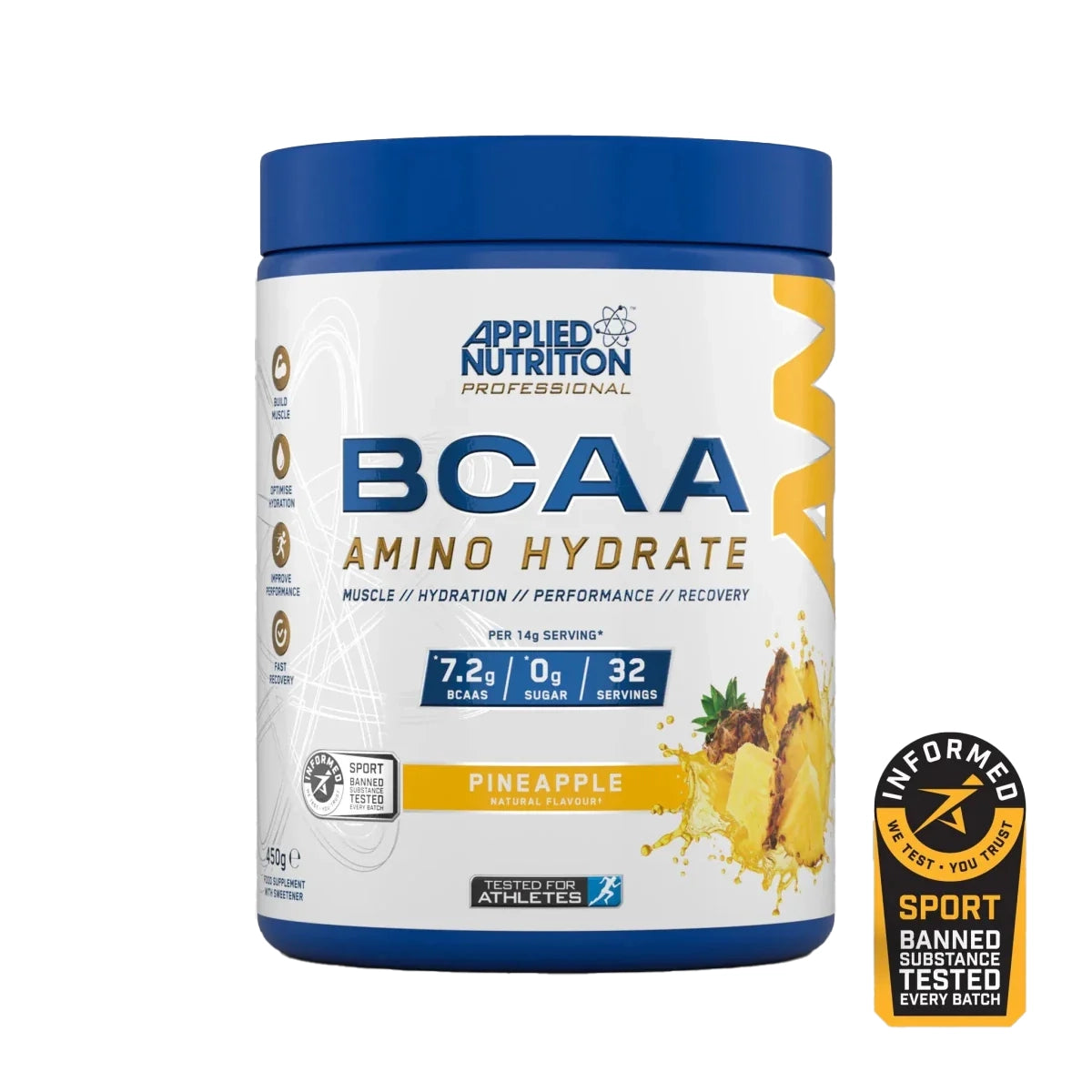 BCAA Amino Hydrate 450g - Pineapple